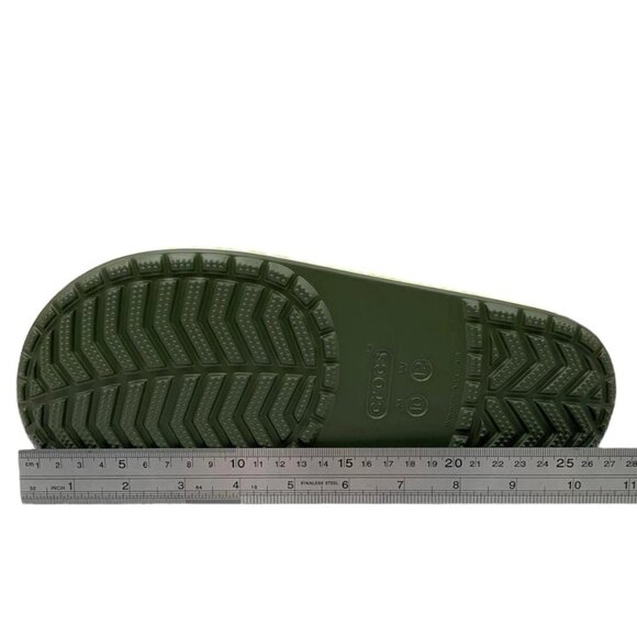 Crocs Bayaband Men\'s‎ Slide Sandals Size 10-11 Army Green Water Friendly main image 5